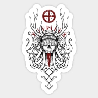 Heilung band nordic tee Sticker